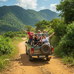 Join Koh Samui Safari Tour – Full‑Day 4x4 Pick‑Up Adventure with Temples, Waterfalls & Mountain Viewpoints