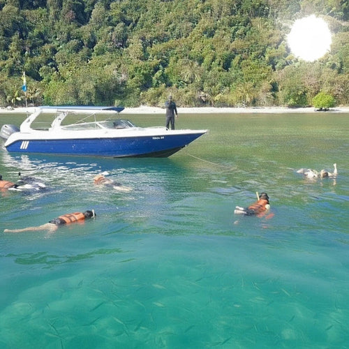 Sunset Pig Island & Koh Tan Snorkel Trip from Koh Samui – Evening Boat Tour with Dinner 3