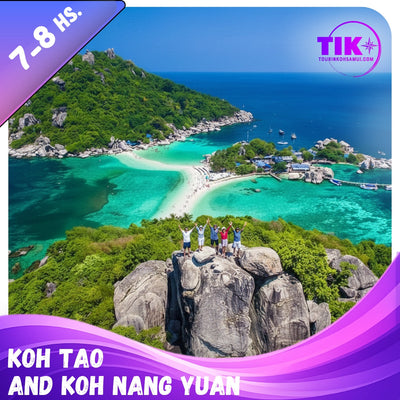Koh Tao & Koh Nang Yuan Snorkeling Day Trip from Koh Samui – Reefs, Viewpoint & Sandbar Beaches