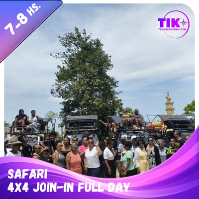 Join Koh Samui Safari Tour – Full‑Day 4x4 Pick‑Up Adventure with Temples, Waterfalls & Mountain Viewpoints