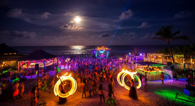Full Moon Party Koh Phangan – Group Promo Transfer with Hotel Pickup & Drop-off (Koh Samui)