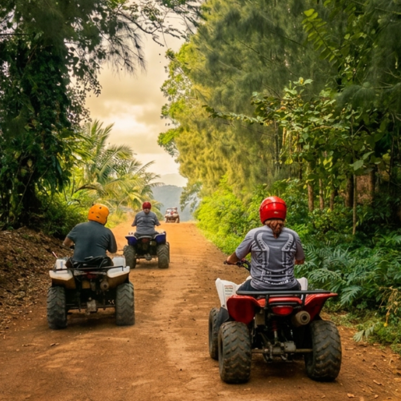 Advanced ATV Tour Koh Samui – 3‑Hour Off‑Road Jungle Expedition to Khun Si Waterfall