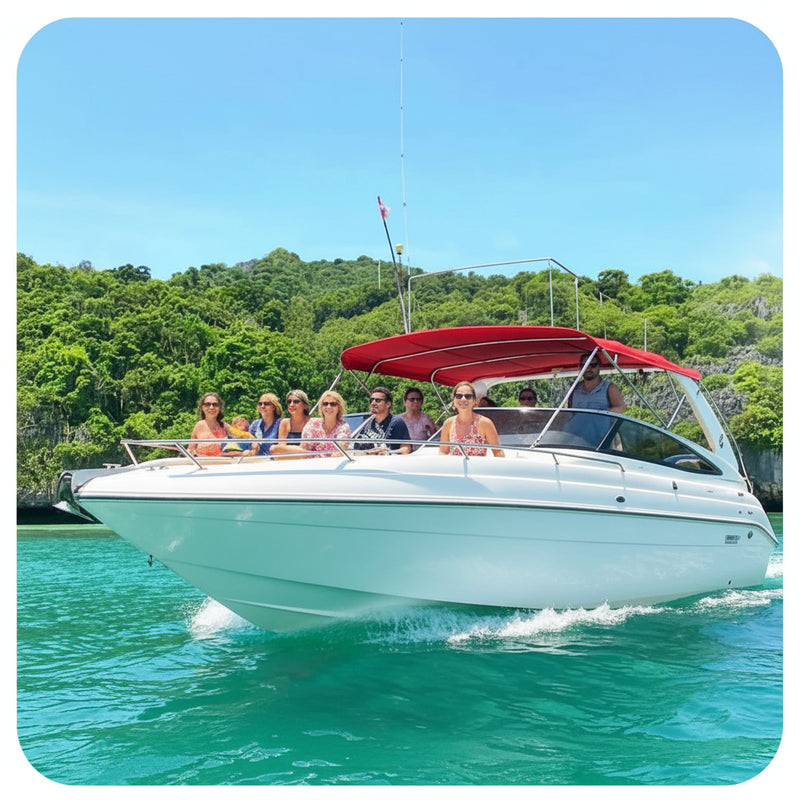 Angthong Marine Park Private Speedboat Charter – Full‑Day Custom Tour from Koh Samui