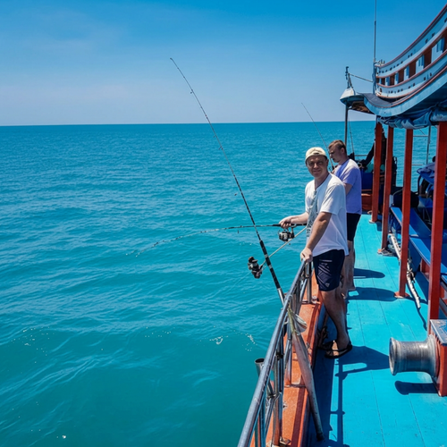 Full‑Day Fishing & Swimming Boat Trip from Koh Samui – Traditional Boat with Lunch & Transfers 3