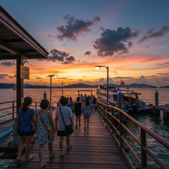 Full Moon Party Koh Phangan – Speedboat Transfer with Hotel Pickup & Drop-off from Koh Samui