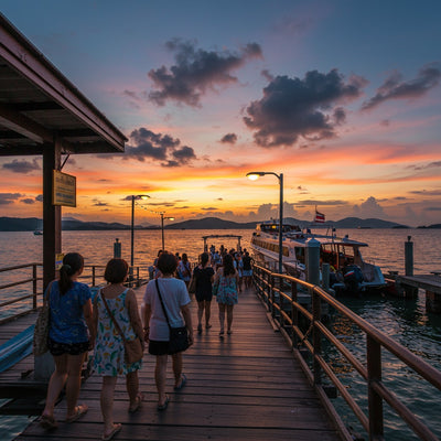 Full Moon Party Koh Phangan – Speedboat Transfer with Hotel Pickup & Drop-off from Koh Samui