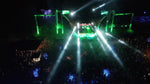 Utopia Party Koh Phangan – laser beams cutting across the jungle stage and dance floor at night